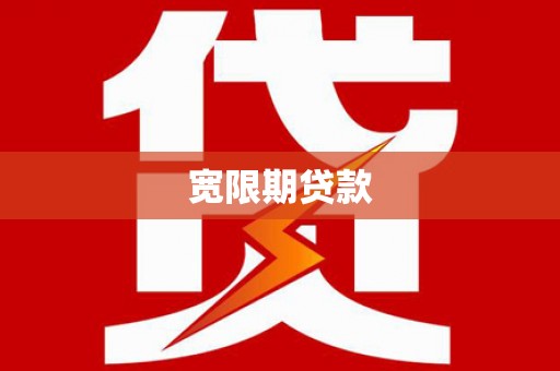 阳明宽限期贷款