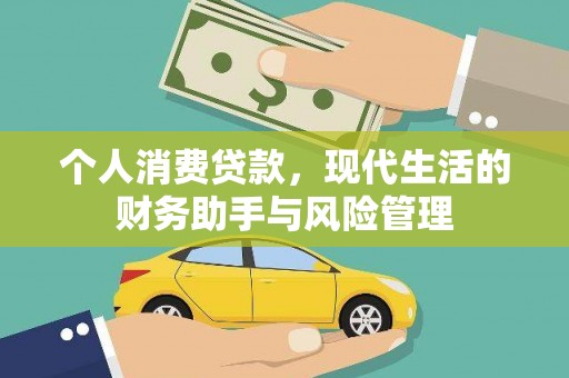 阳明个人消费贷款，现代生活的财务助手与风险管理